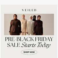 Veiled Collection email thumbnail