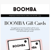 BOOMBA email thumbnail