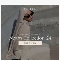 Veiled Collection email thumbnail