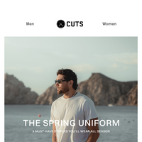 Cuts Clothing email thumbnail