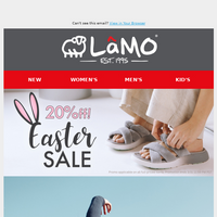 Lamo Footwear email thumbnail