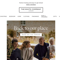 The White Company UK email thumbnail