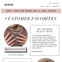 Static Nails email thumbnail