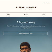 R.M.Williams Australia email thumbnail