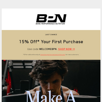 Bare Performance Nutrition email thumbnail