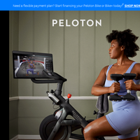 Peloton email thumbnail