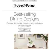 Room & Board email thumbnail