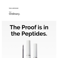 The Ordinary email thumbnail