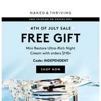 naked + thriving email thumbnail