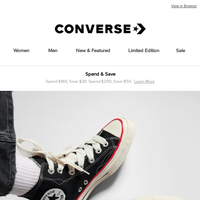 Converse Australia email thumbnail