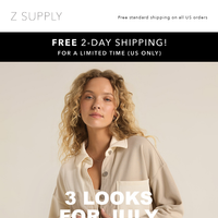 Z SUPPLY email thumbnail