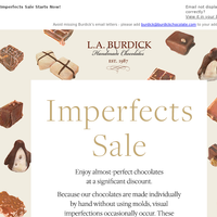 L.A. Burdick Chocolate email thumbnail