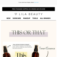 Lila Beauty email thumbnail