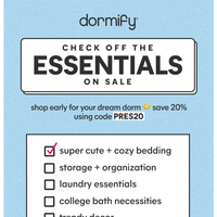 Dormify email thumbnail