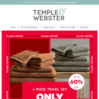 Temple & Webster email thumbnail