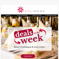 CV Linens email thumbnail