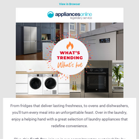 Appliances Online email thumbnail