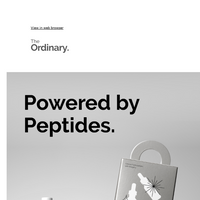 The Ordinary email thumbnail