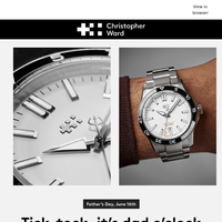 Christopher Ward UK email thumbnail