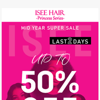 Isee Hair email thumbnail