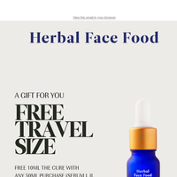 Herbal Face Food email thumbnail