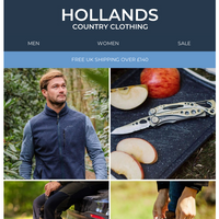 Hollands Country Clothing email thumbnail