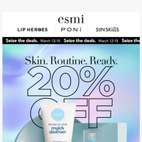 Esmi Skin Minerals email thumbnail