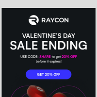 Raycon email thumbnail