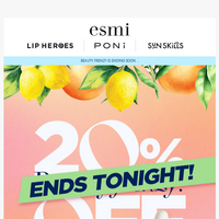 Esmi Skin Minerals email thumbnail