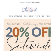 Chic Soul email thumbnail