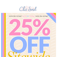 Chic Soul email thumbnail