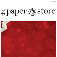 The Paper Store email thumbnail