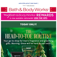 Bath and Body Works email thumbnail