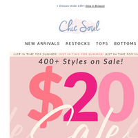 Chic Soul email thumbnail