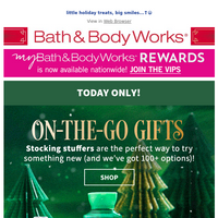 Bath and Body Works email thumbnail