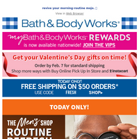 Bath and Body Works email thumbnail