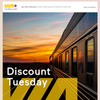 VIA Rail email thumbnail