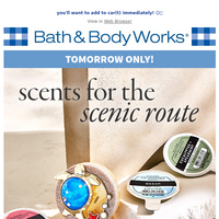 Bath and Body Works email thumbnail