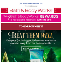 Bath and Body Works email thumbnail