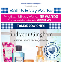 Bath and Body Works email thumbnail