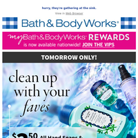 Bath and Body Works email thumbnail