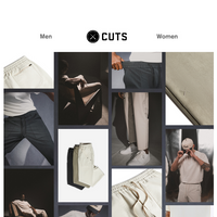 Cuts Clothing email thumbnail