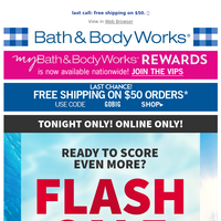 Bath and Body Works email thumbnail