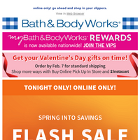 Bath and Body Works email thumbnail