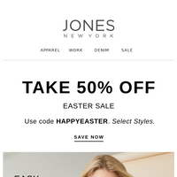 Jones New York email thumbnail