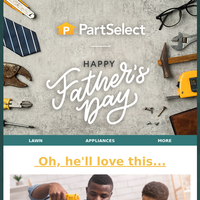 PartSelect.com email thumbnail