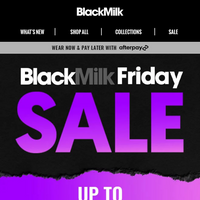 Black Milk Clothing email thumbnail