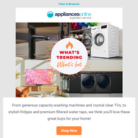 Appliances Online email thumbnail