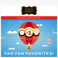 FAO Schwarz email thumbnail