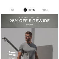 Cuts Clothing email thumbnail